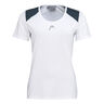 22 Tech T-Shirt Women - white, dark blue