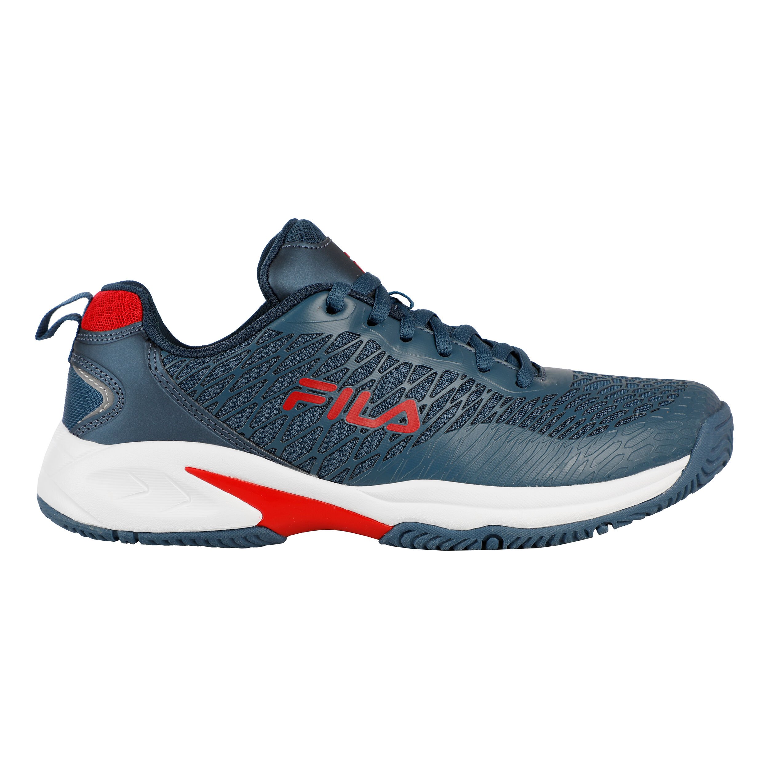 Fila tennis hot sale shoes red