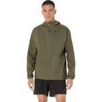 ASICS Clothing ASICS Fujitrail Elite Waterproof Running jacket Men-green