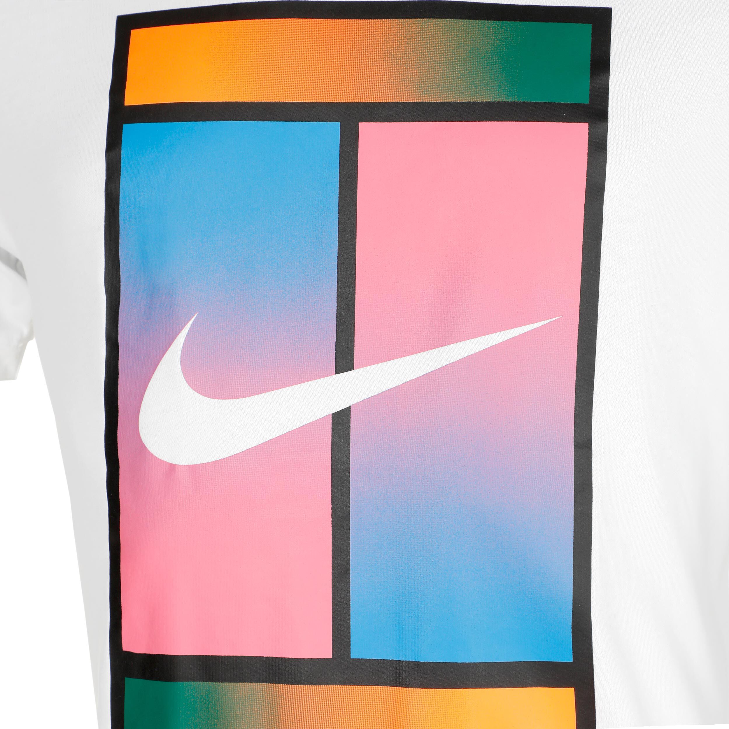 Buy Nike Court Dri Fit Heritage T Shirt Men White online Tennis