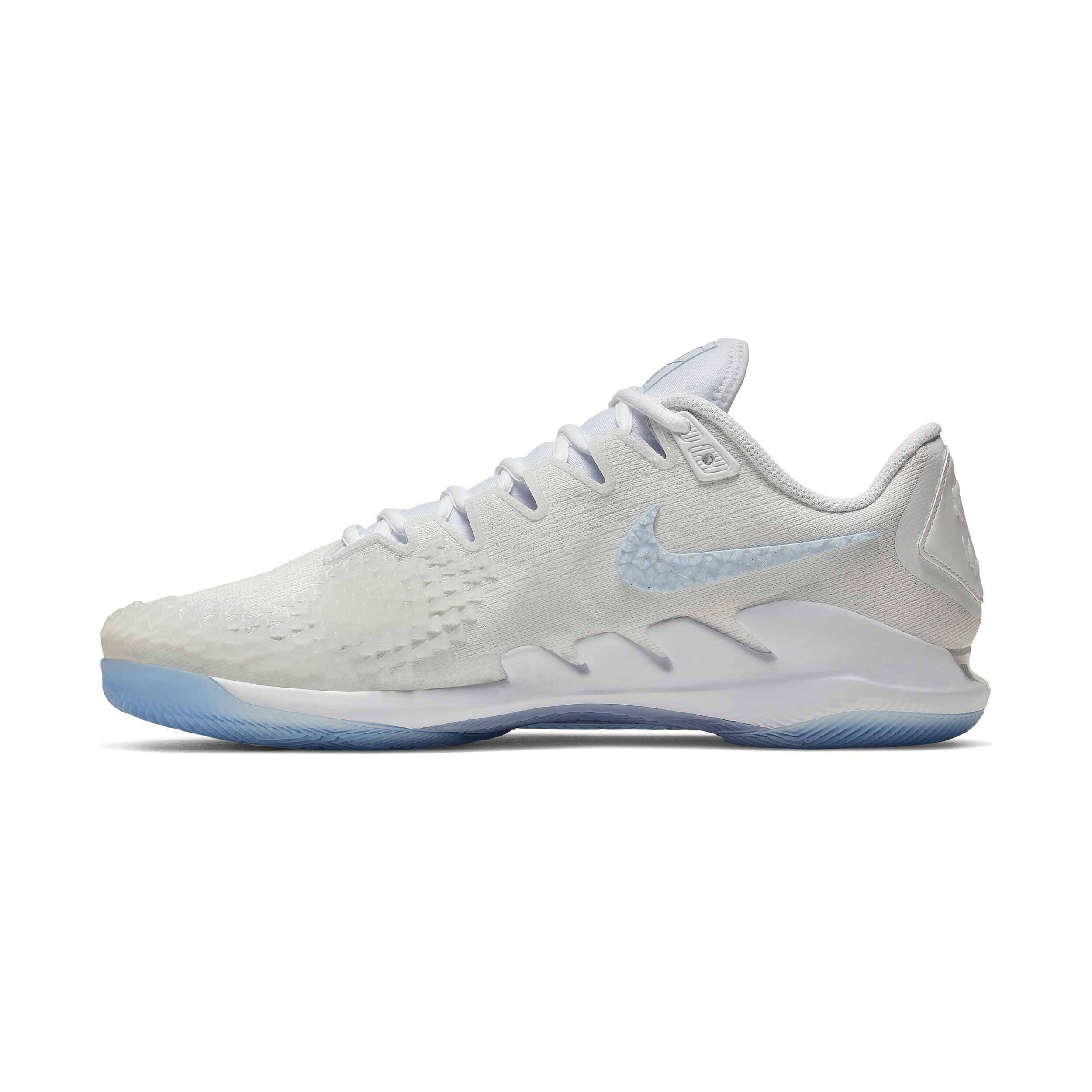 Air Zoom Vapor X Knit DS All Court Shoe Men White Light Blue