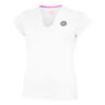 Crew V-Neck T-Shirt Women-White