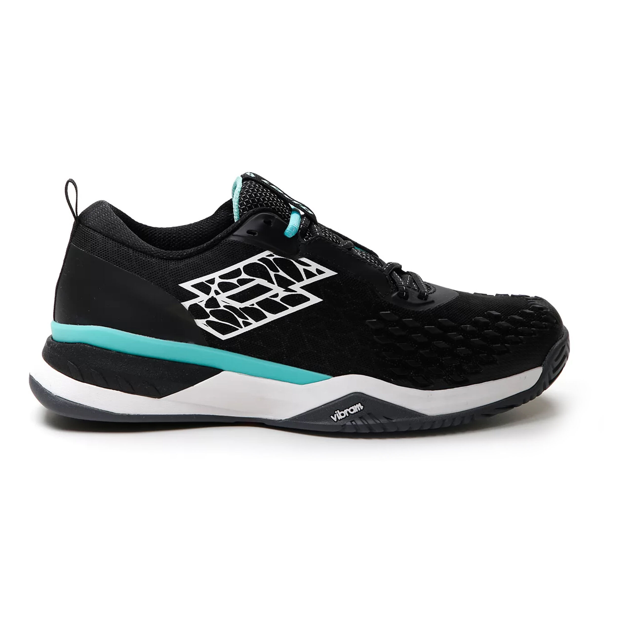 Buy Lotto Raptor Hyperpulse 100 SPD All Court Shoe Men Black White online Tennis Point UK