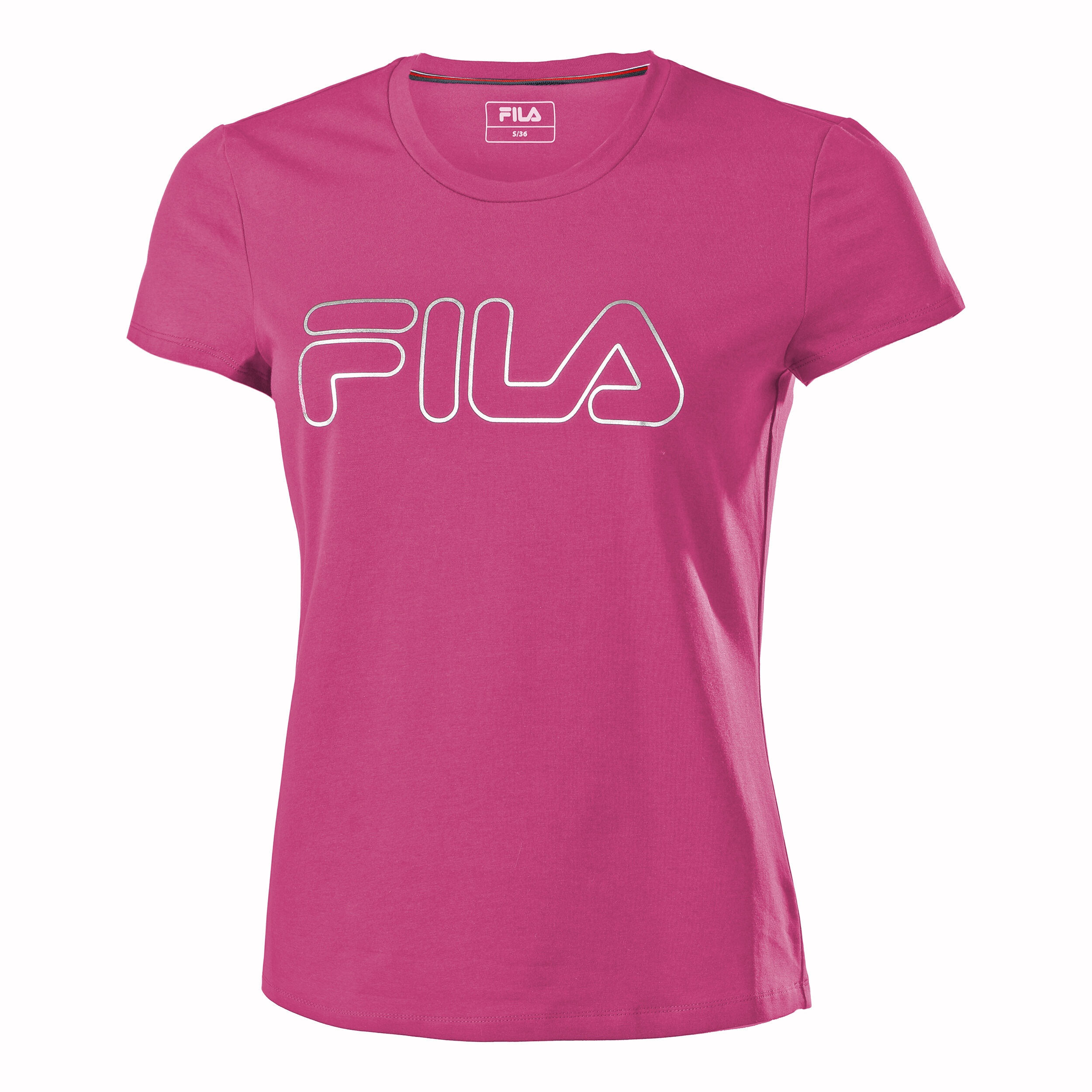 Pink fila clearance shirt womens