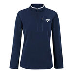 Tecnifibre Clothing Tecnifibre Polar Quarter Zip Long Sleeve Women-Dark Blue