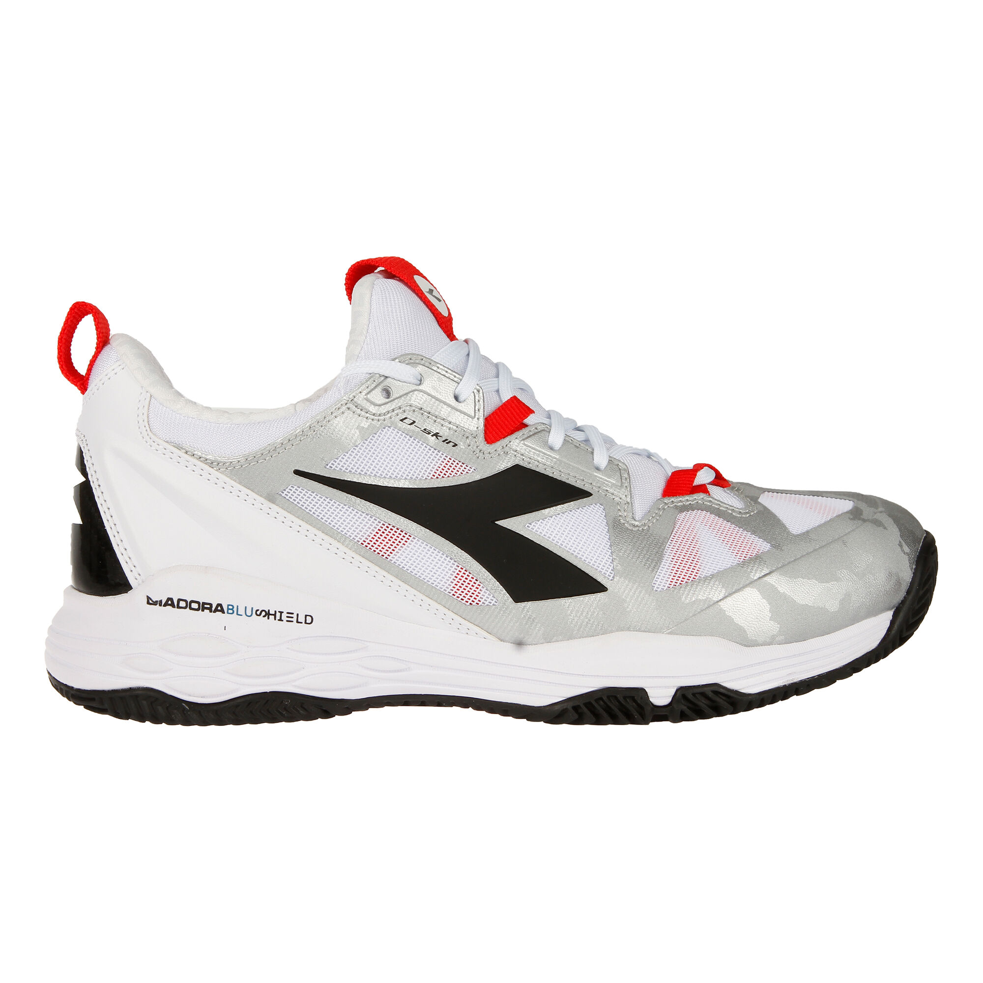 Buy Diadora Speed Blushield Fly 2 Clay Court Shoe Women White, Silver ...