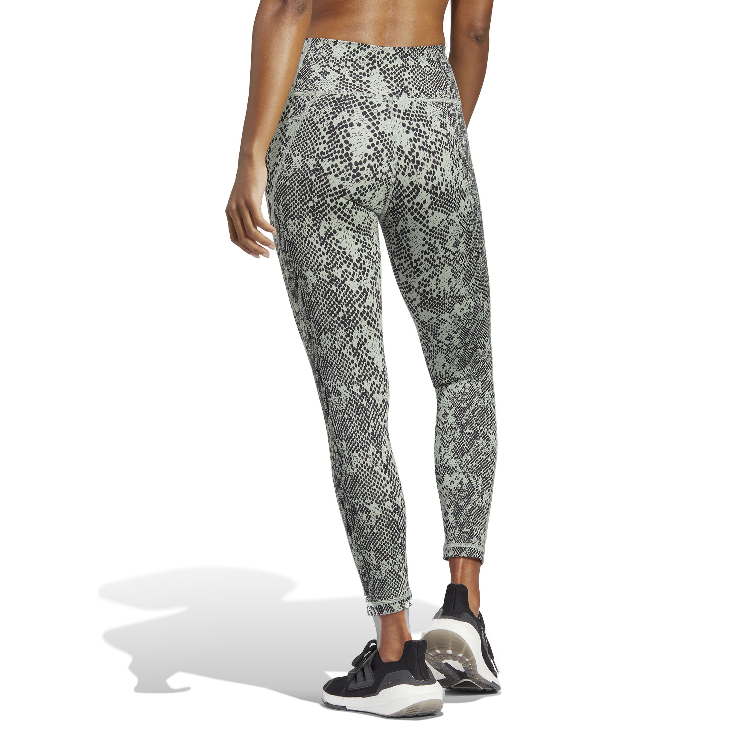 Buy adidas Optime Stash Pocket Training Animal Print Tight Women