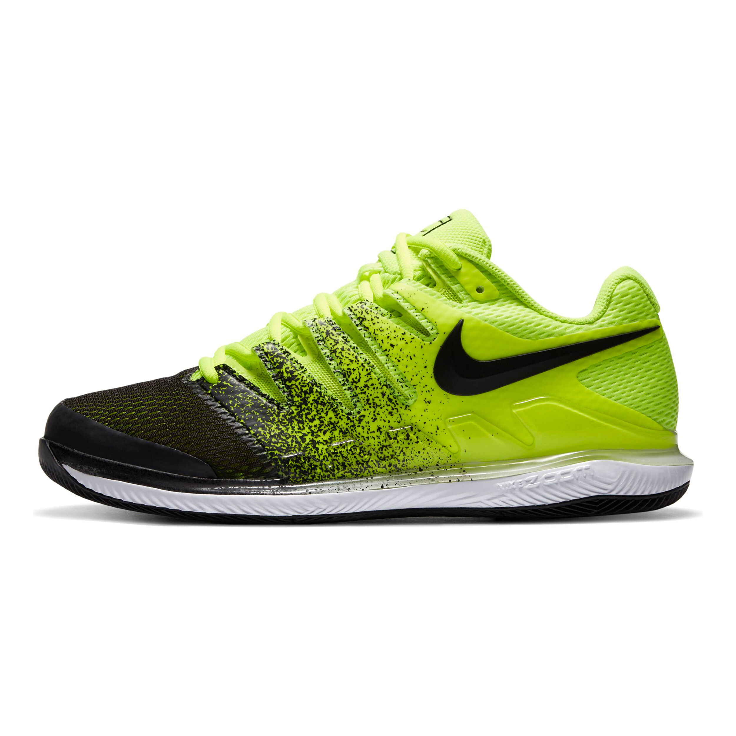 Air Zoom Vapor X HC All Court Shoe Men Neon Green Black