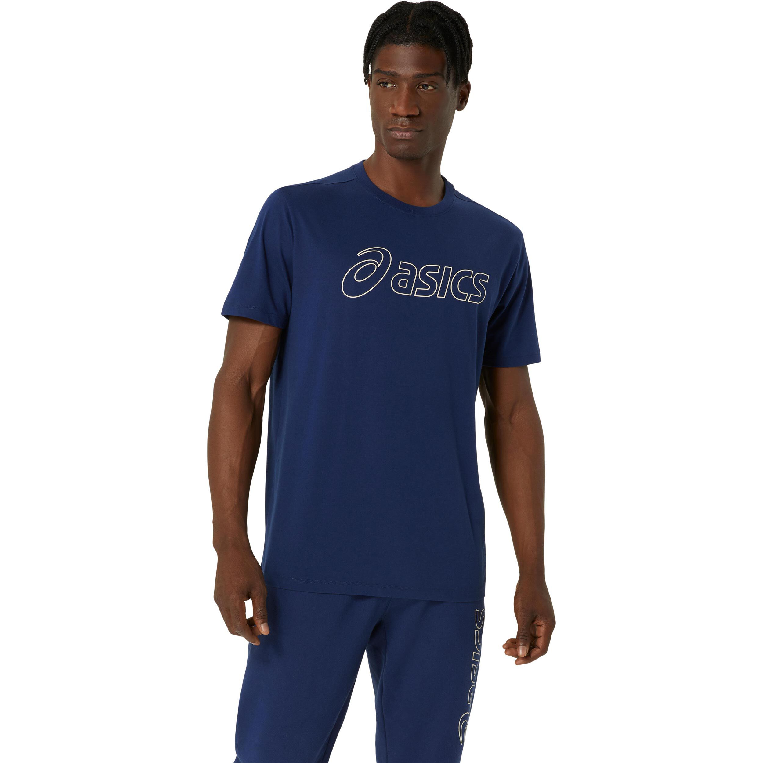 Asics logo t shirt shop