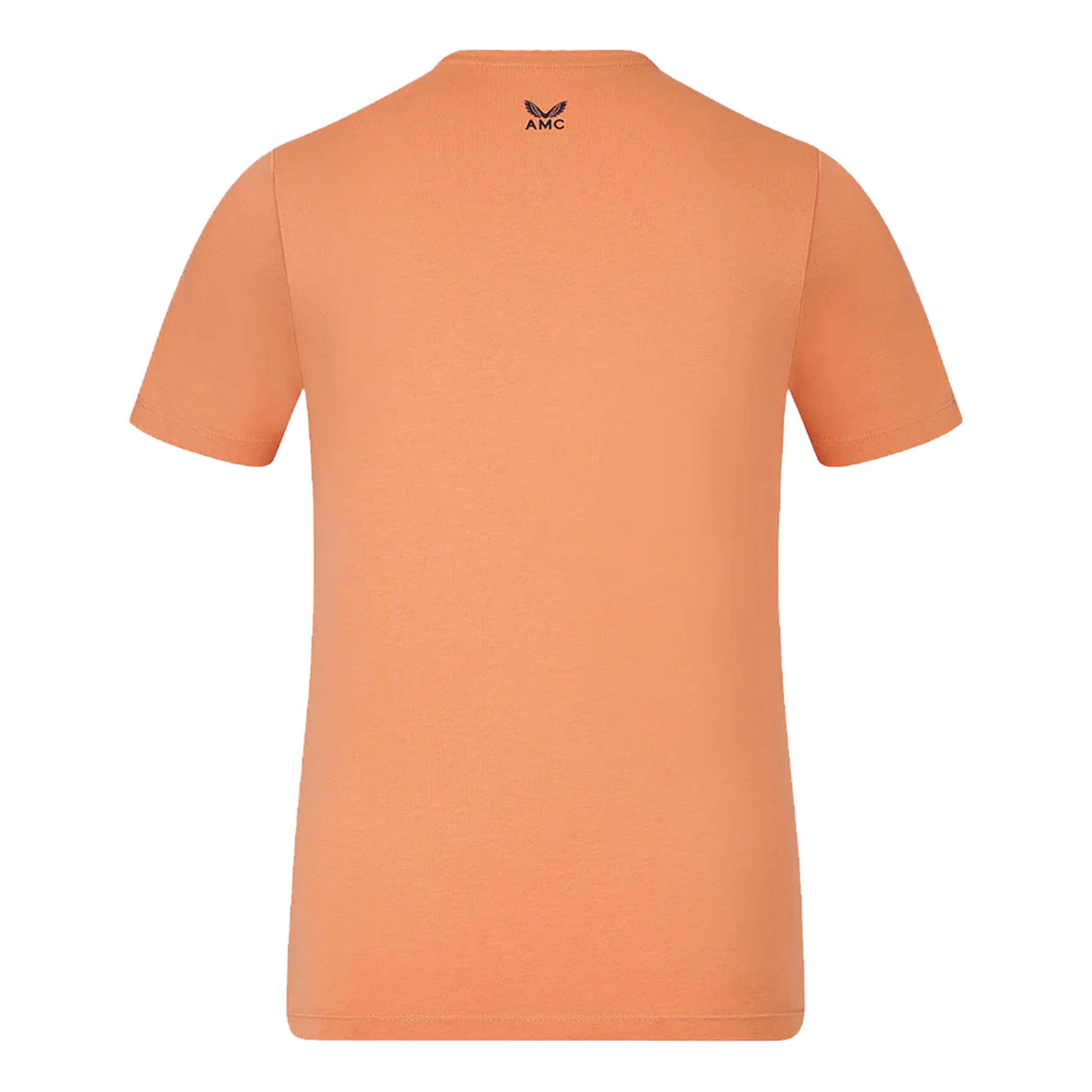 Core Graphic T Shirt Men Orange