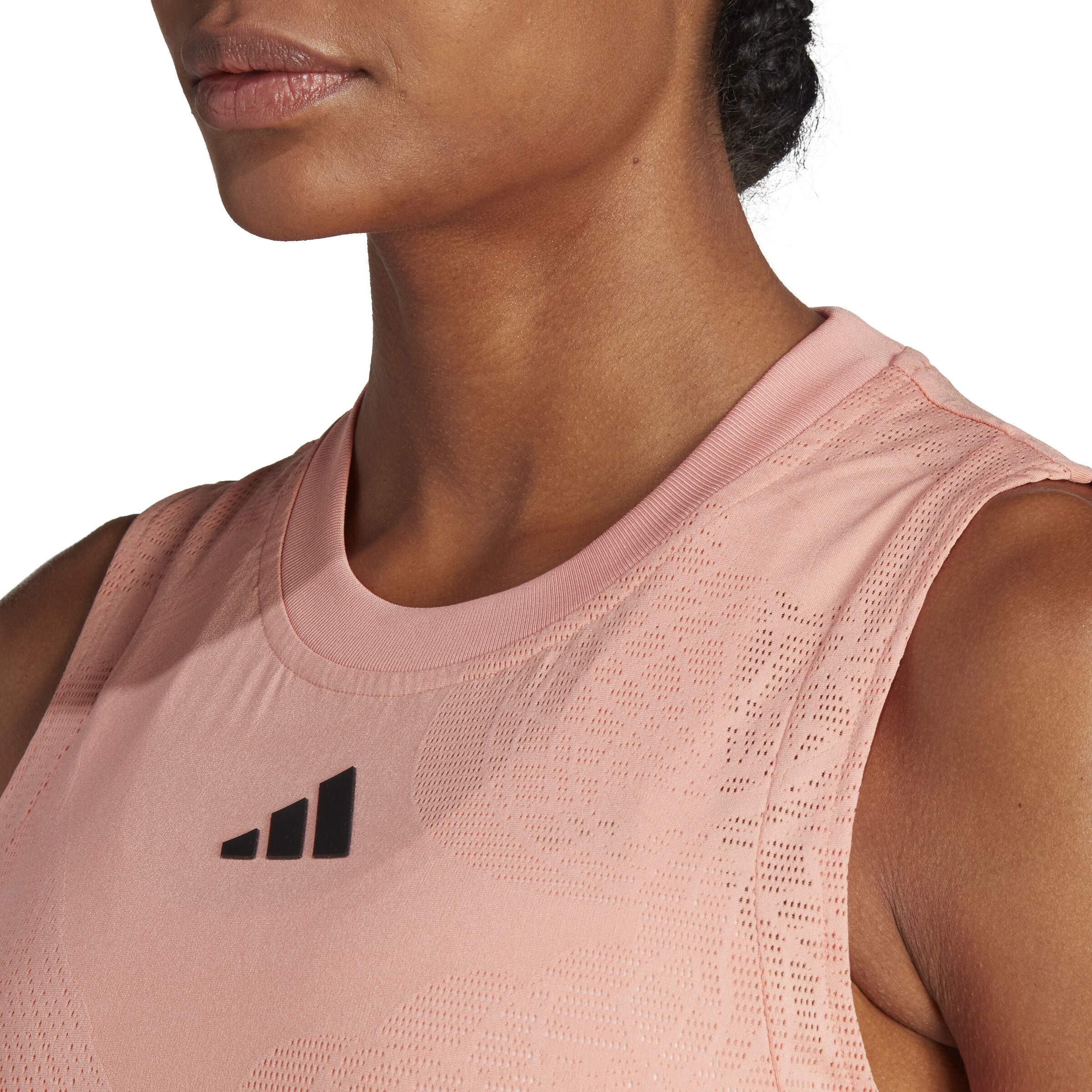 Adidas pink 2025 tank top