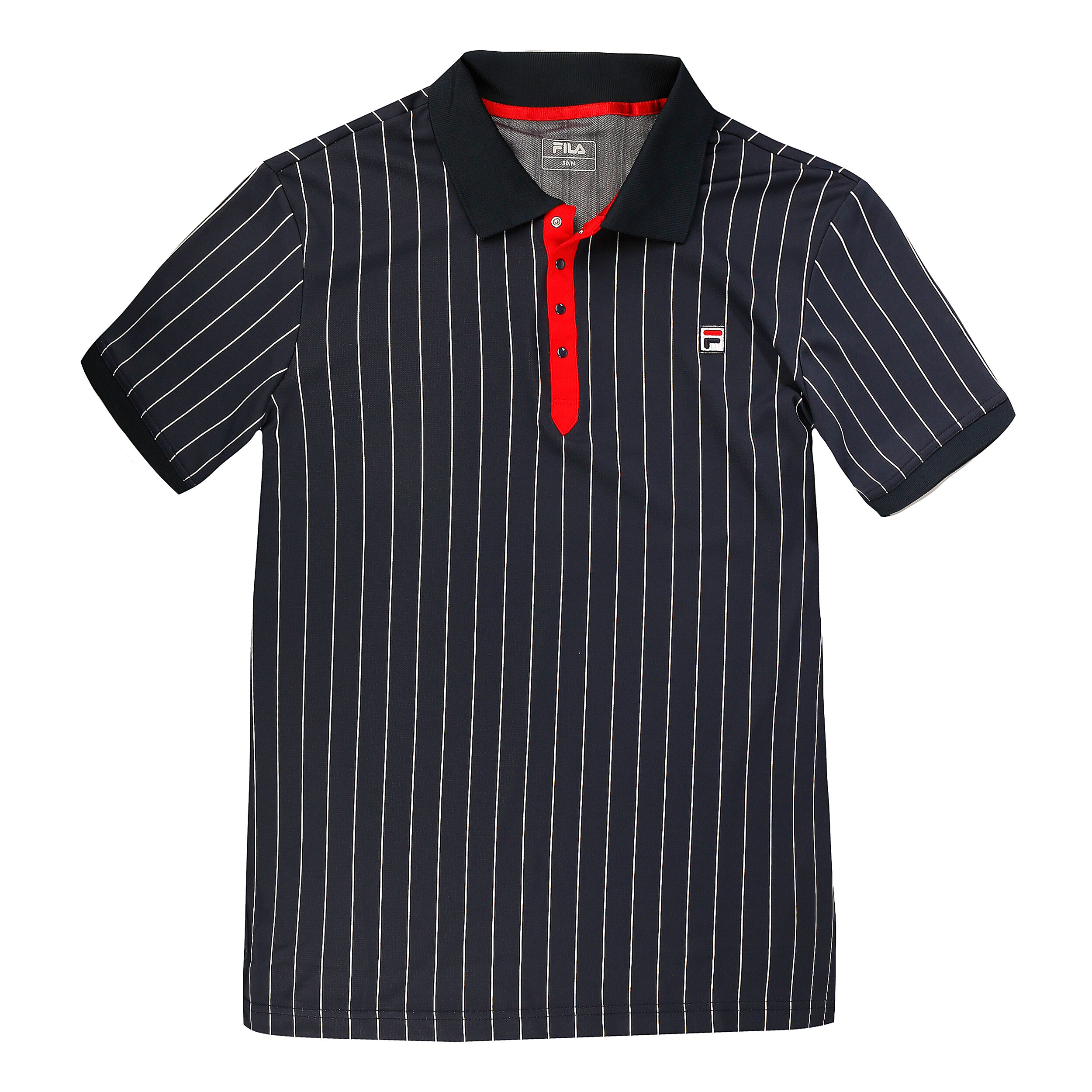 fila striped polo