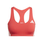 adidas Clothing adidas Adizero Medium Support Sports Bras Women-Coral