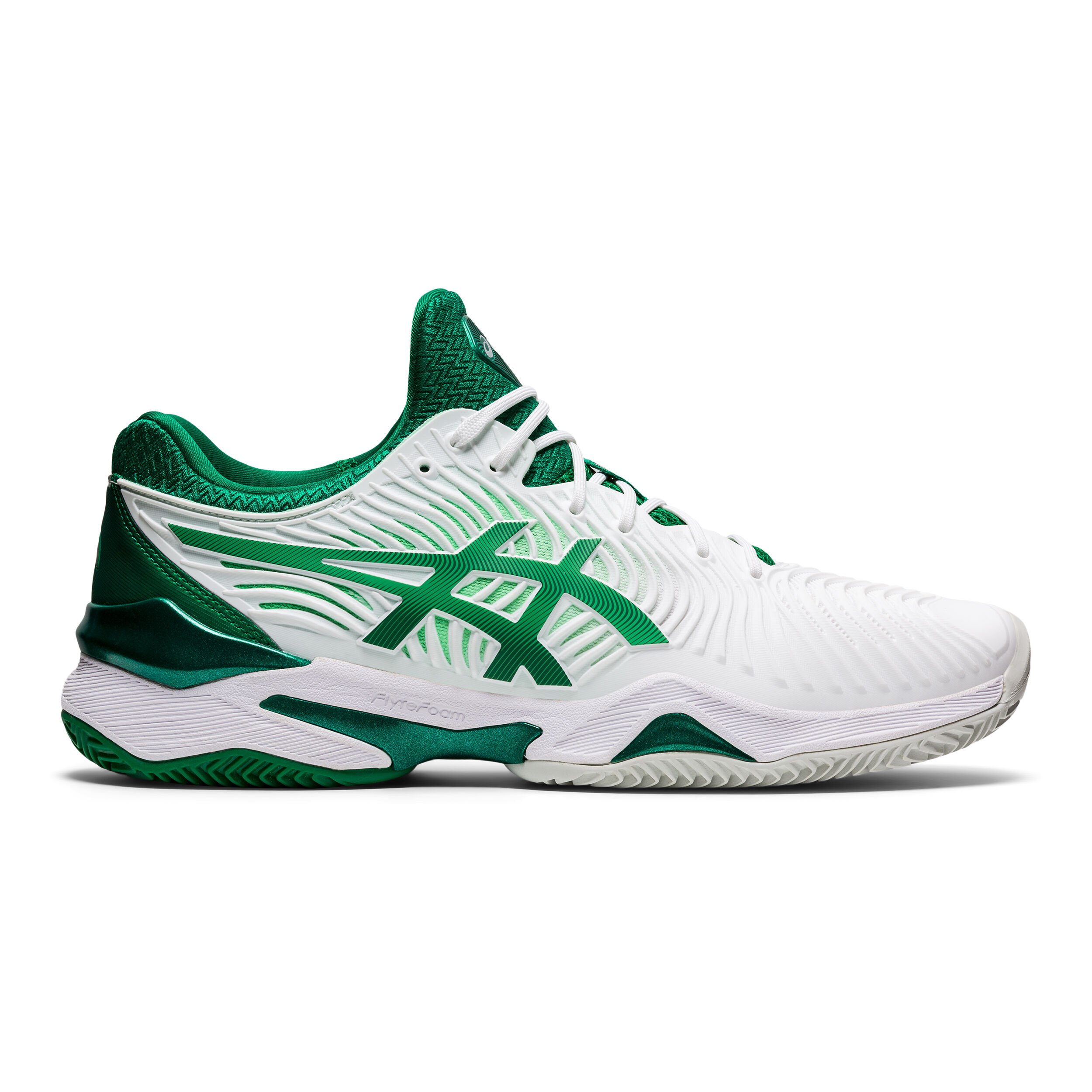 Buy ASICS Novak Djokovic Court FF Clay Court Shoe Men White Green online Tennis Point UK