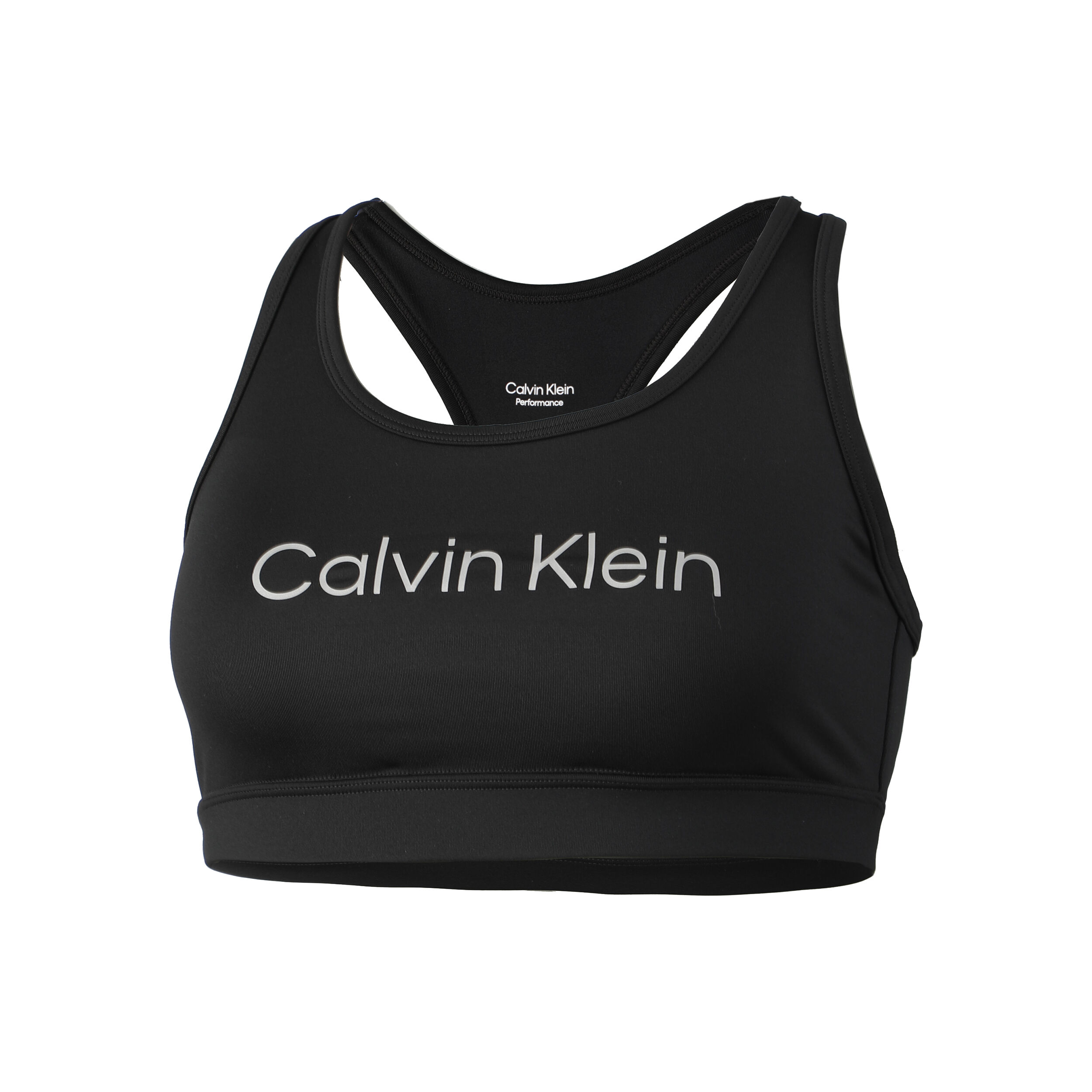 Calvin klein grey sports bra deals