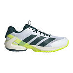 adidas Tennis shoes adidas Adizero Ubersonic 5 Clay Court Shoe Men-White,Dark Green