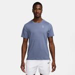 Nike Tennis apparel Nike Court Dri-Fit Advantage T-Shirt Men-Blue Grey