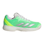 adidas Tennis shoes adidas Courtflash All Court Shoe Kids-Green,Silver