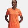 Tech Twist T-Shirt Women - orange, white