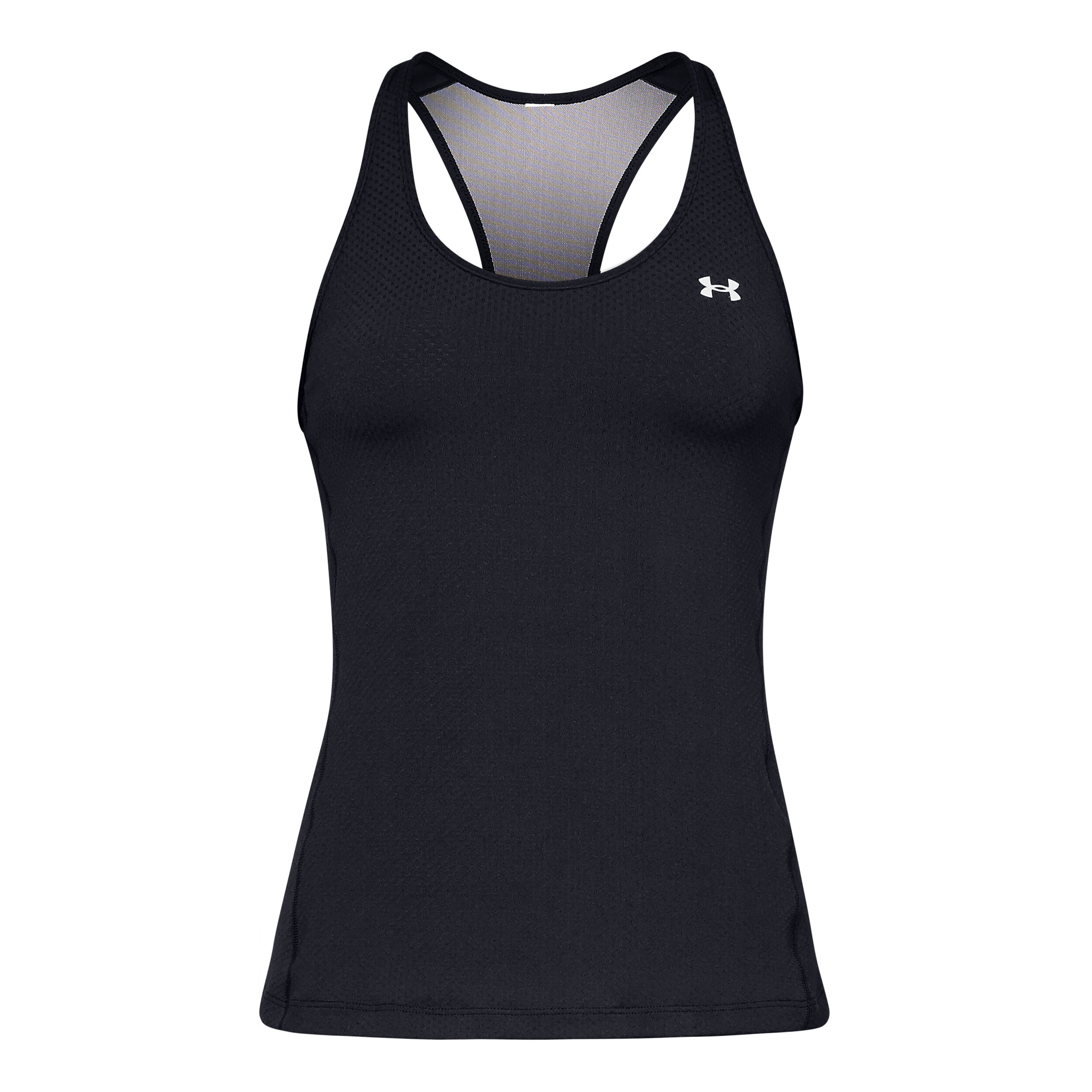 Buy Under Armour Heatgear Racer Tank Top Women Black Silver