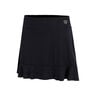 Flounce Skirt Women-Dark Blue