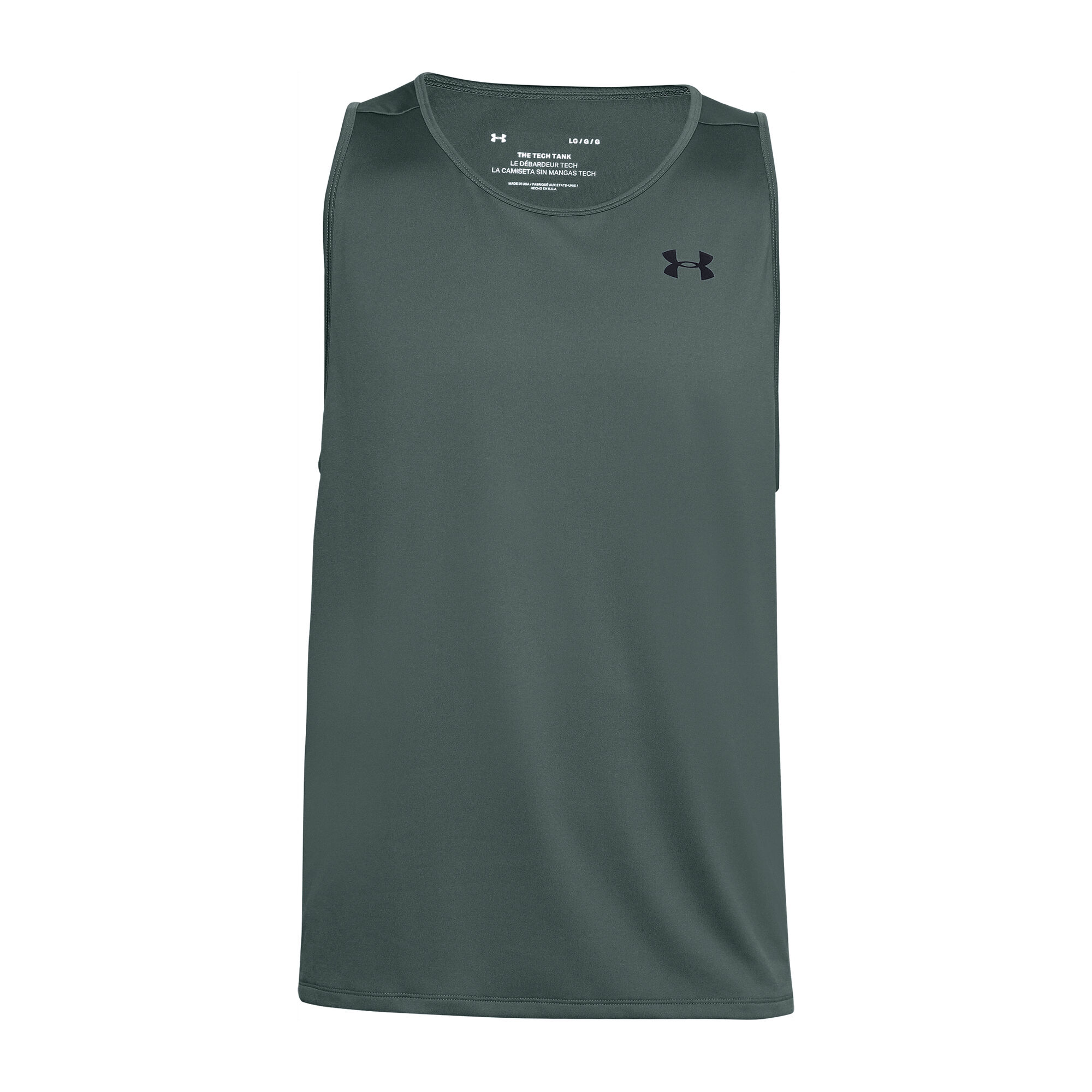 buy Under Armour Tech 2.0 Tank Top Men - Olive, Black online | Tennis-Point