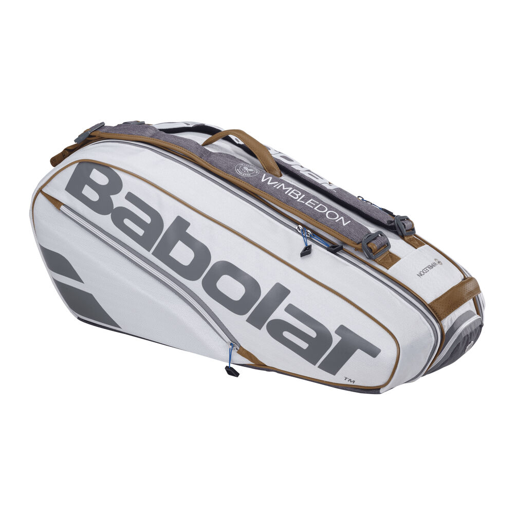 Babolat Pure Wimbledon Racket Bag 6 Pack white