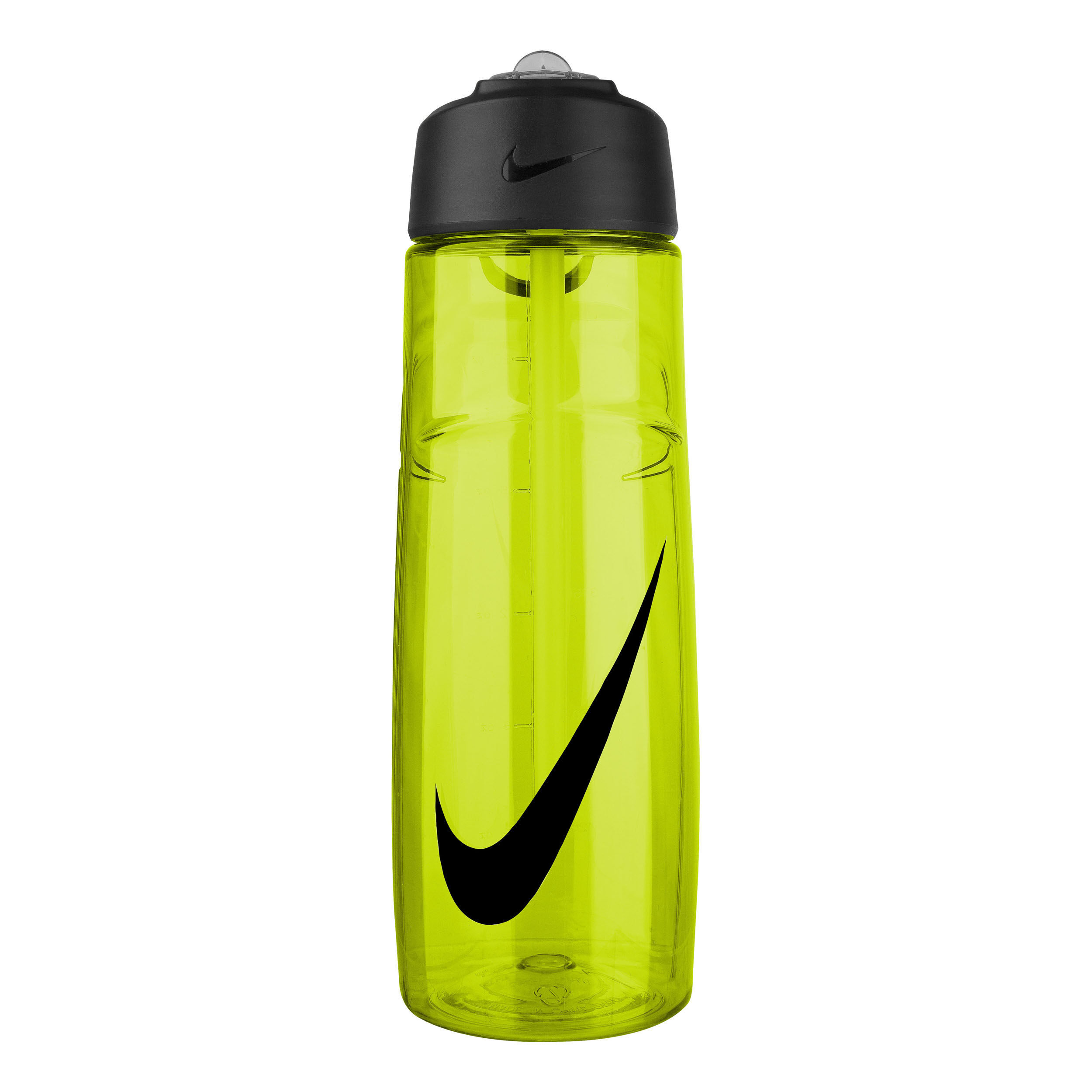 Buy Nike T1 Flow Swoosh Water Bottle 709ml Neon Yellow Black online Tennis Point UK