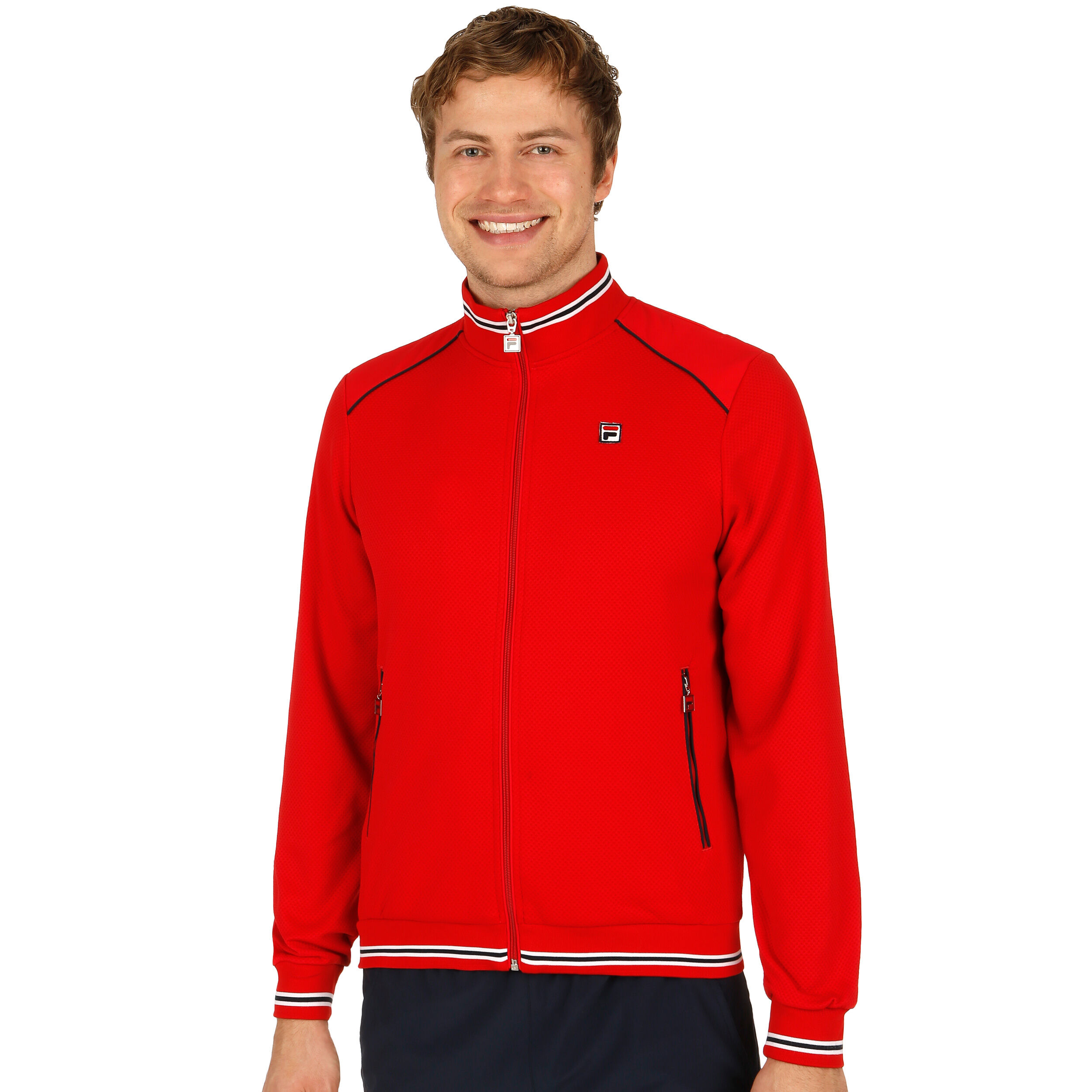 Buy Fila Joe Training Jacket Men Red White online Tennis Point UK