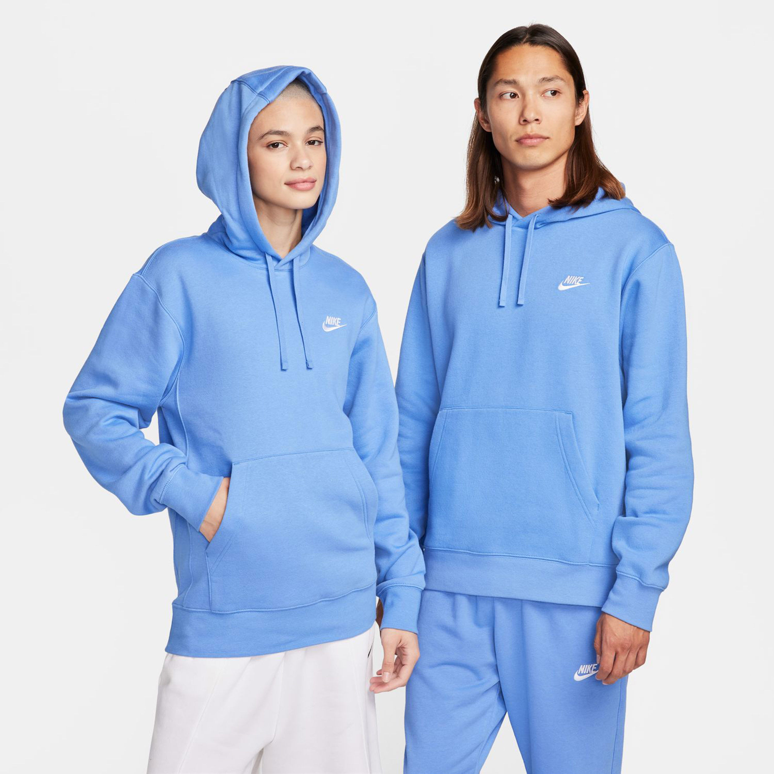 Nike light blue jumper cheap
