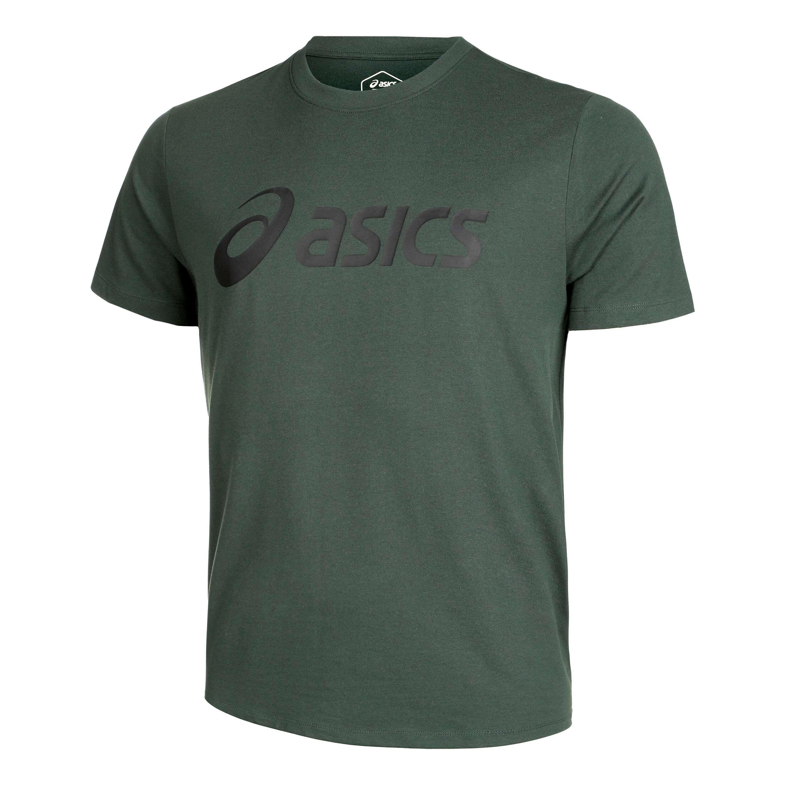 Asics t shirt verte cheap
