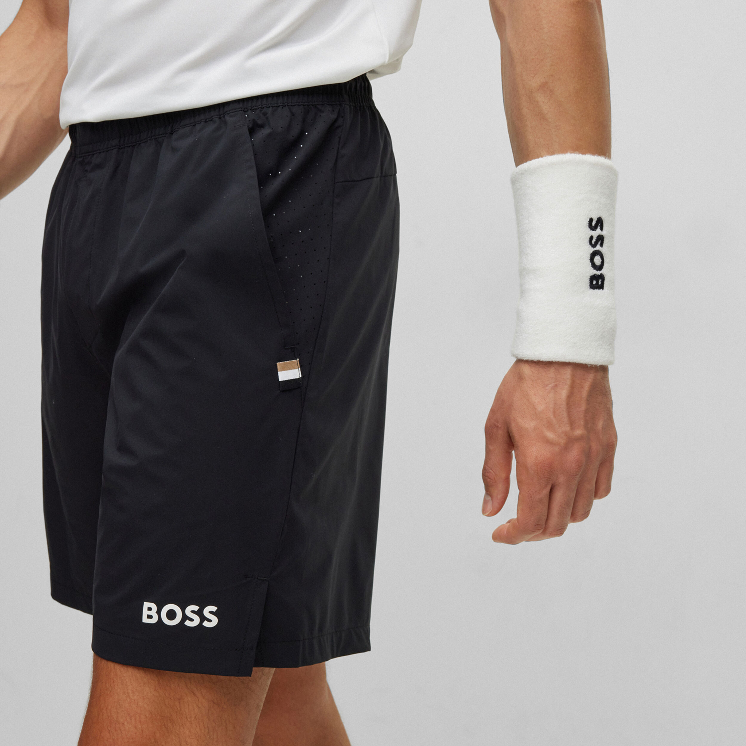 Mens boss shorts store sale