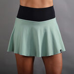 Endless Clothing Endless Lux Ii Skirt Women-Green,Dark Blue