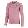 Feel the Vybe Running shirt Women-mauve