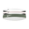 Nike Flex Classic Mixed Hair Band 3 Pack-Pink,White
