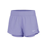 Nike Clothing Nike Dri-Fit One Mid Rise 2in1 3in Shorts Women - violet, 