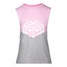 Elinam Lifestyle Tank Top Women-Pink,Lightgrey