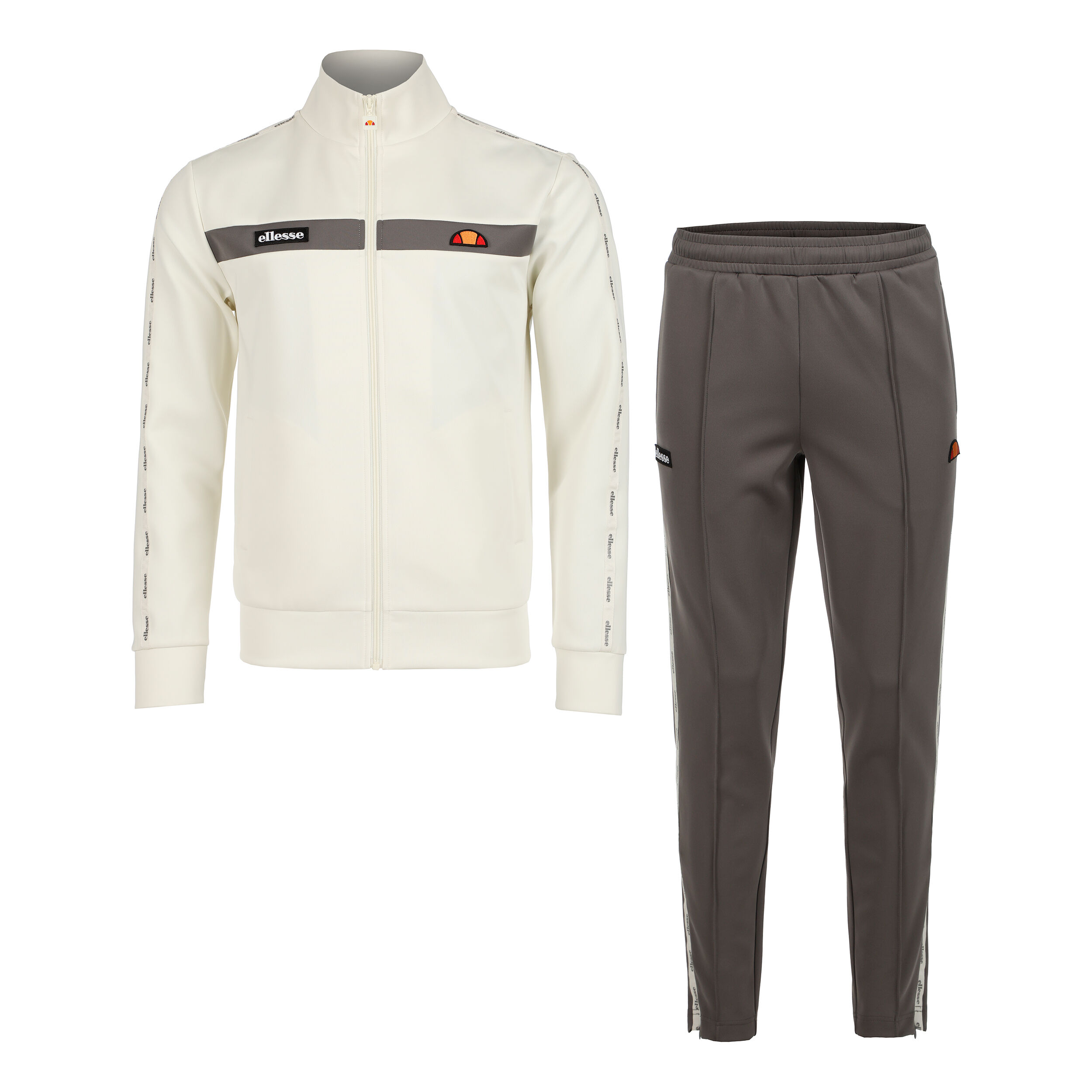 Buy Ellesse Bidollo Tracksuit Men Cream Grey online Tennis Point UK