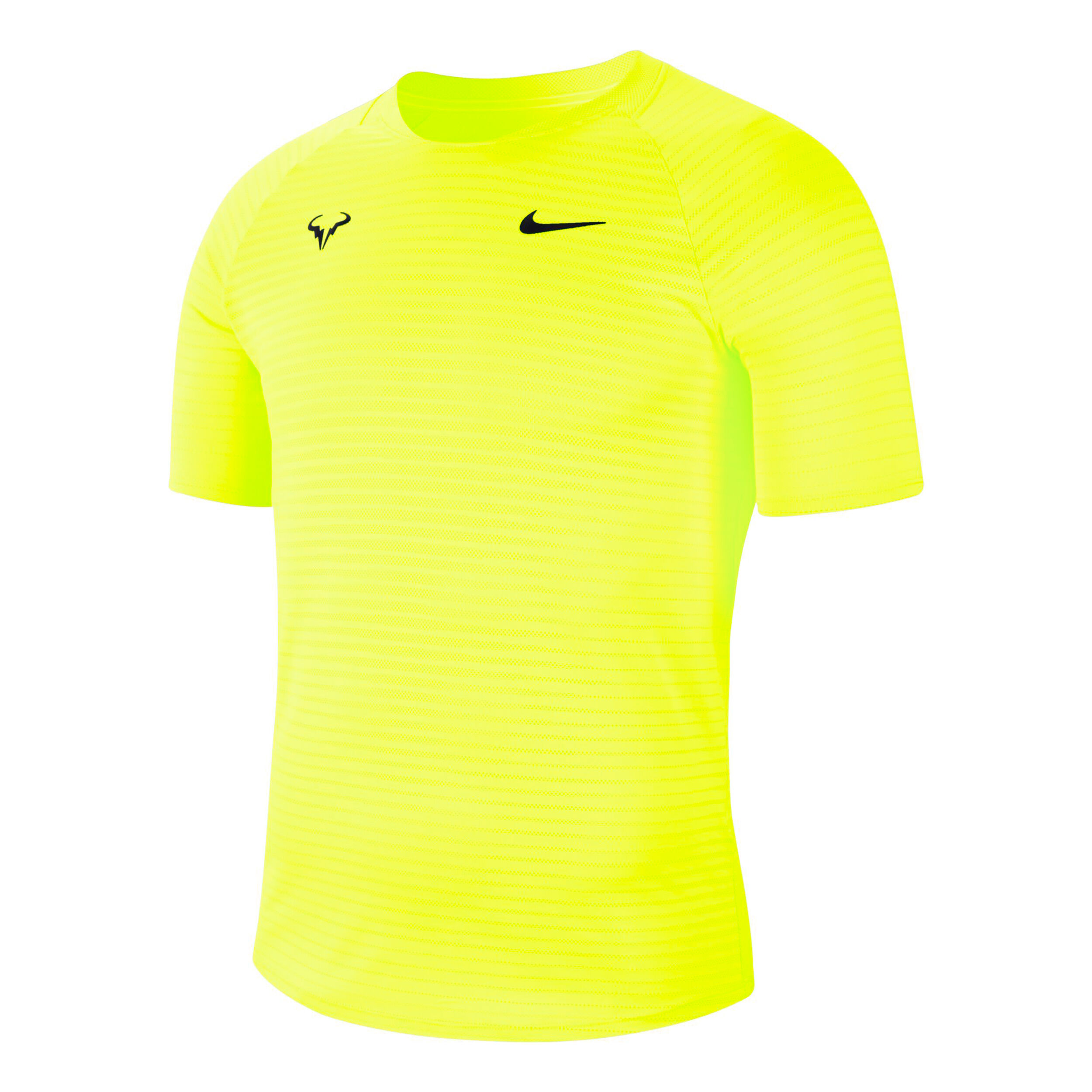 Nadal yellow nike shirt 2025