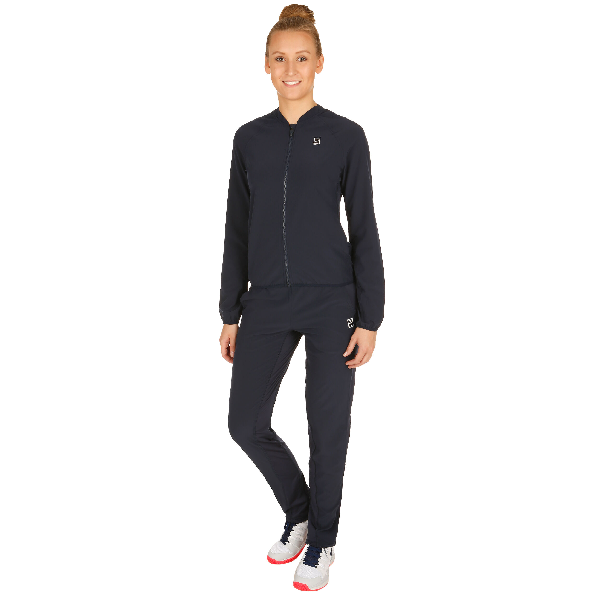 Buy Nike Court Woven Warm Up Tracksuit Women Dark Blue White online Tennis Point UK