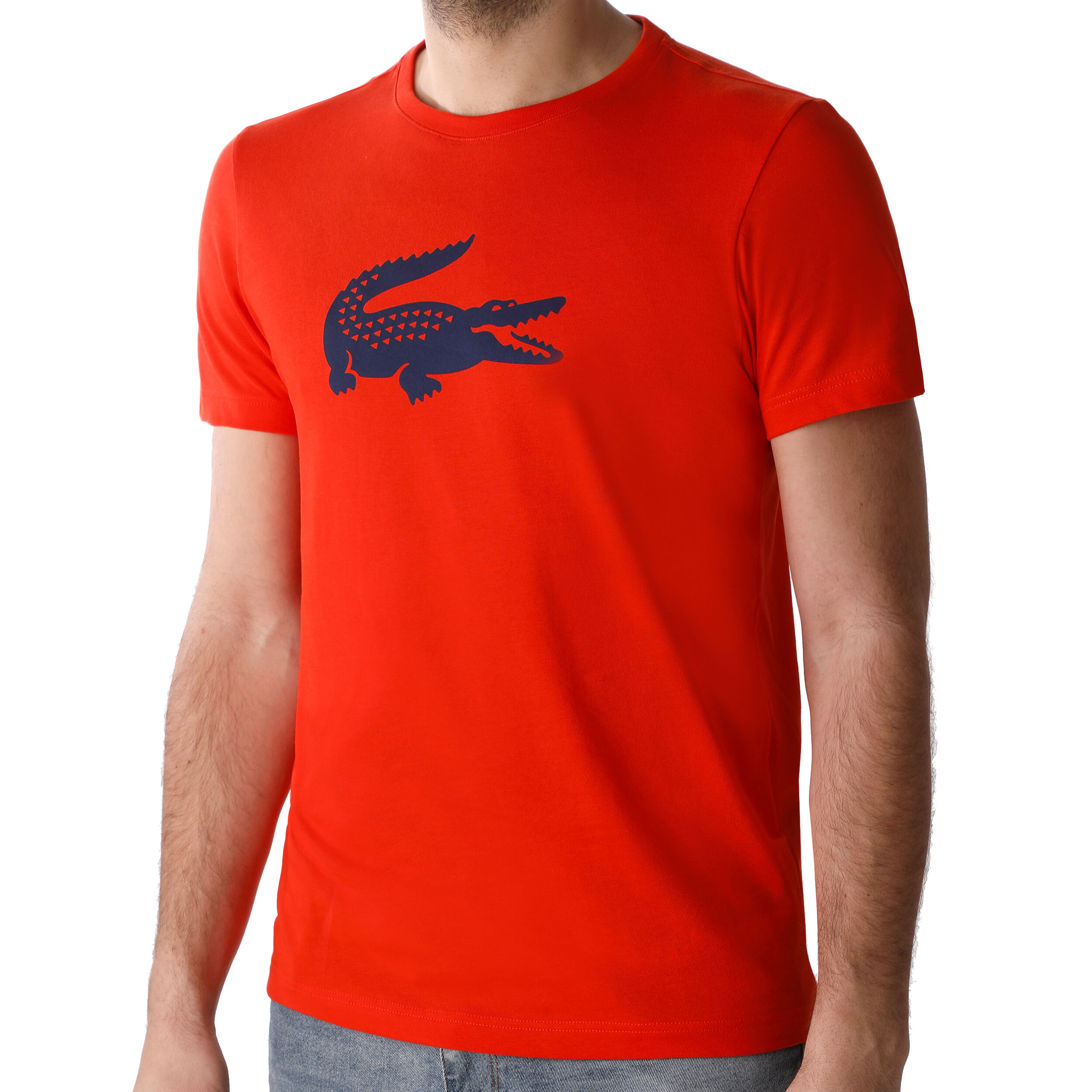 Lacoste t sales shirt orange