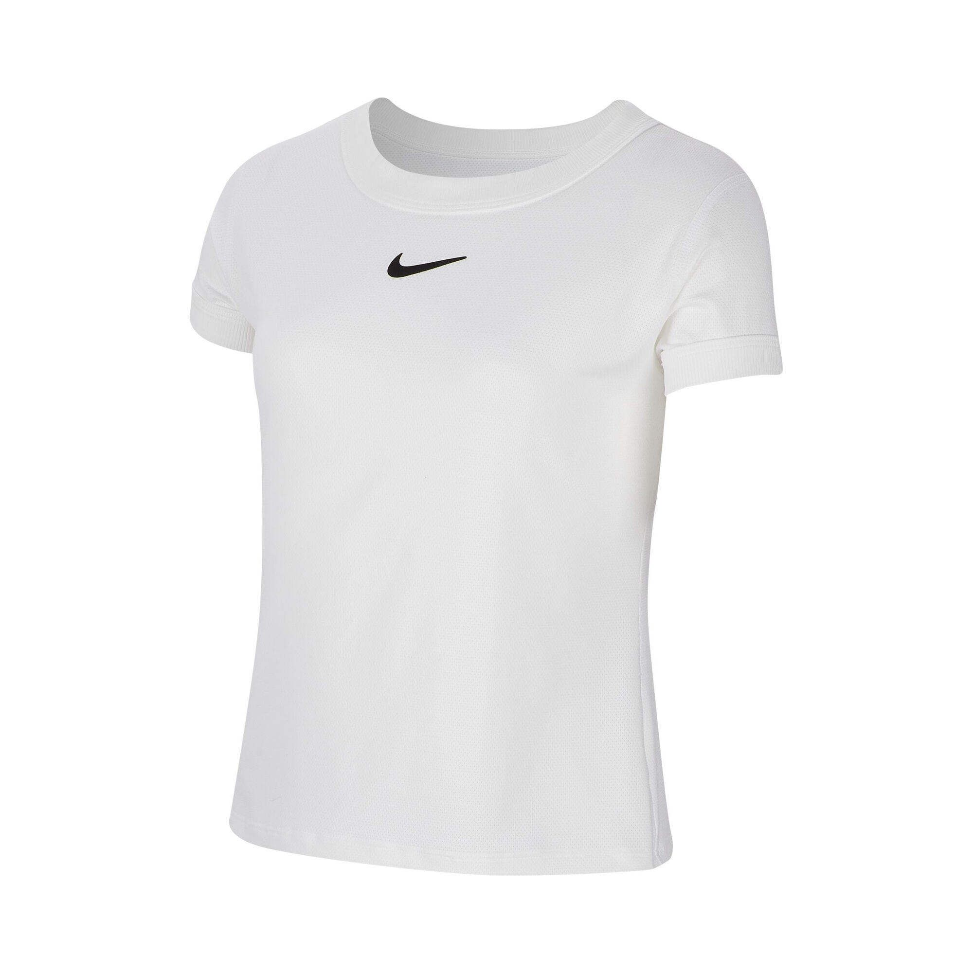 buy Nike Court Dry T-Shirt Girls - White, Black online | Tennis-Point
