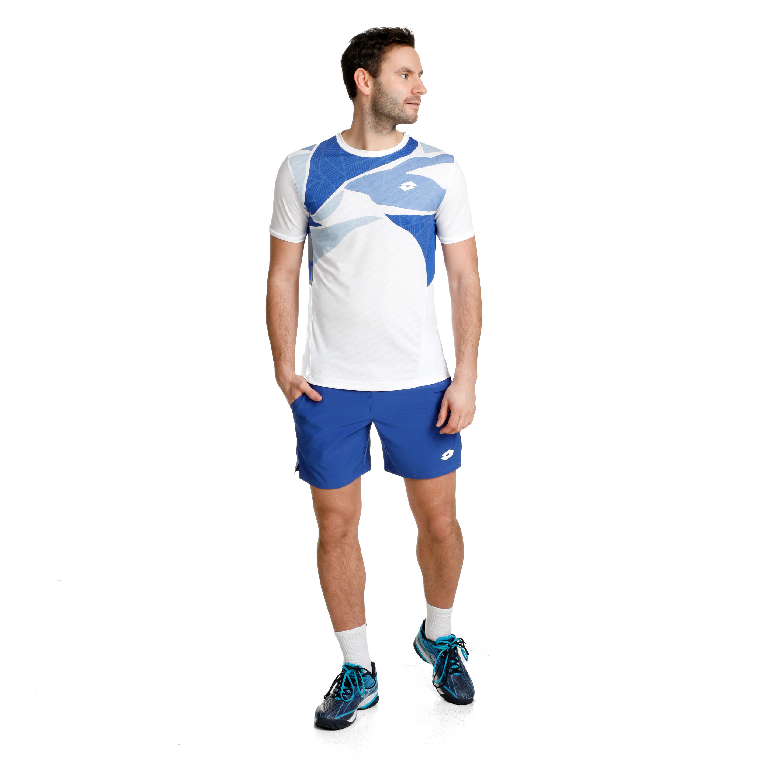 Ensemble lacoste short t shirt 2019 sale