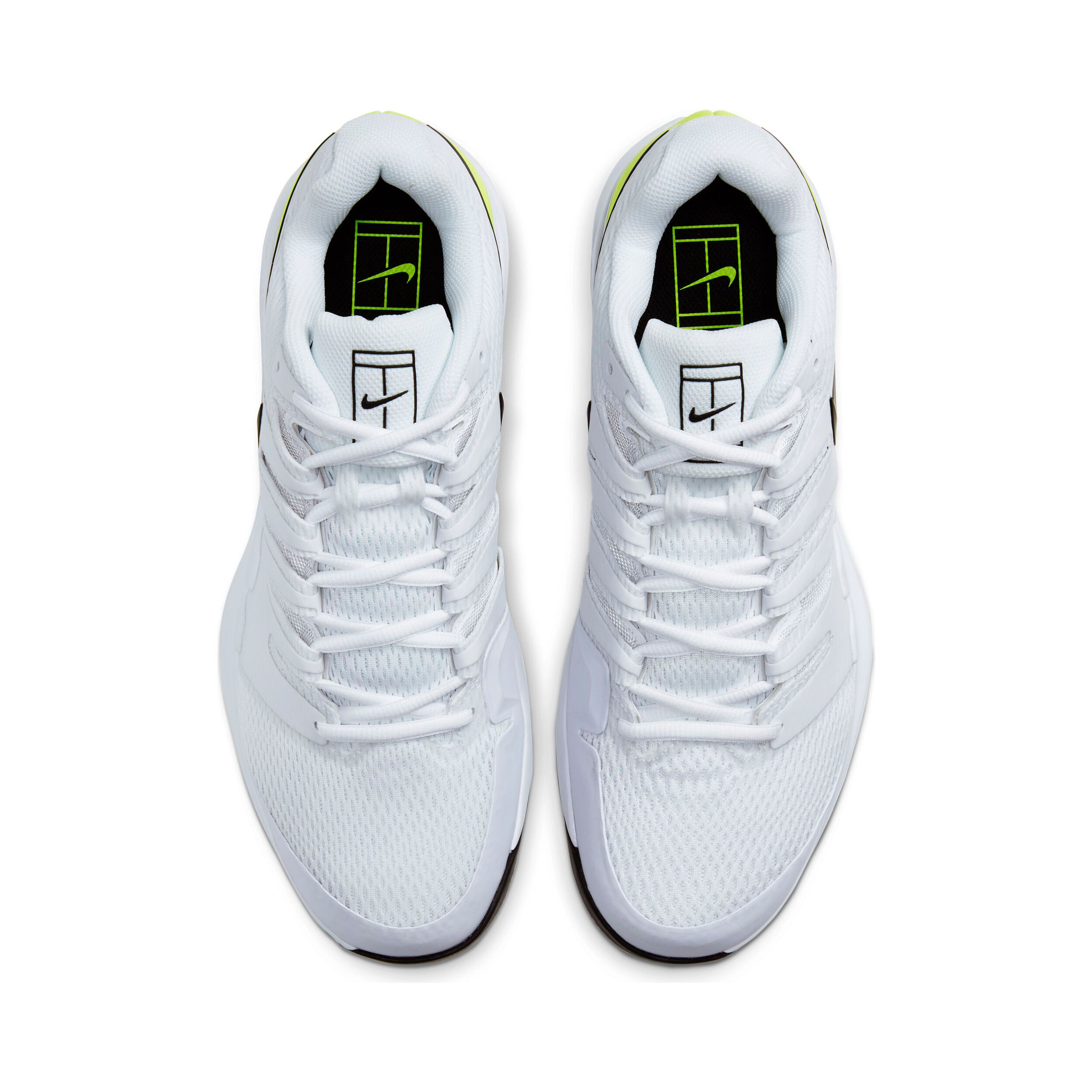 nike air zoom vapor x white canary