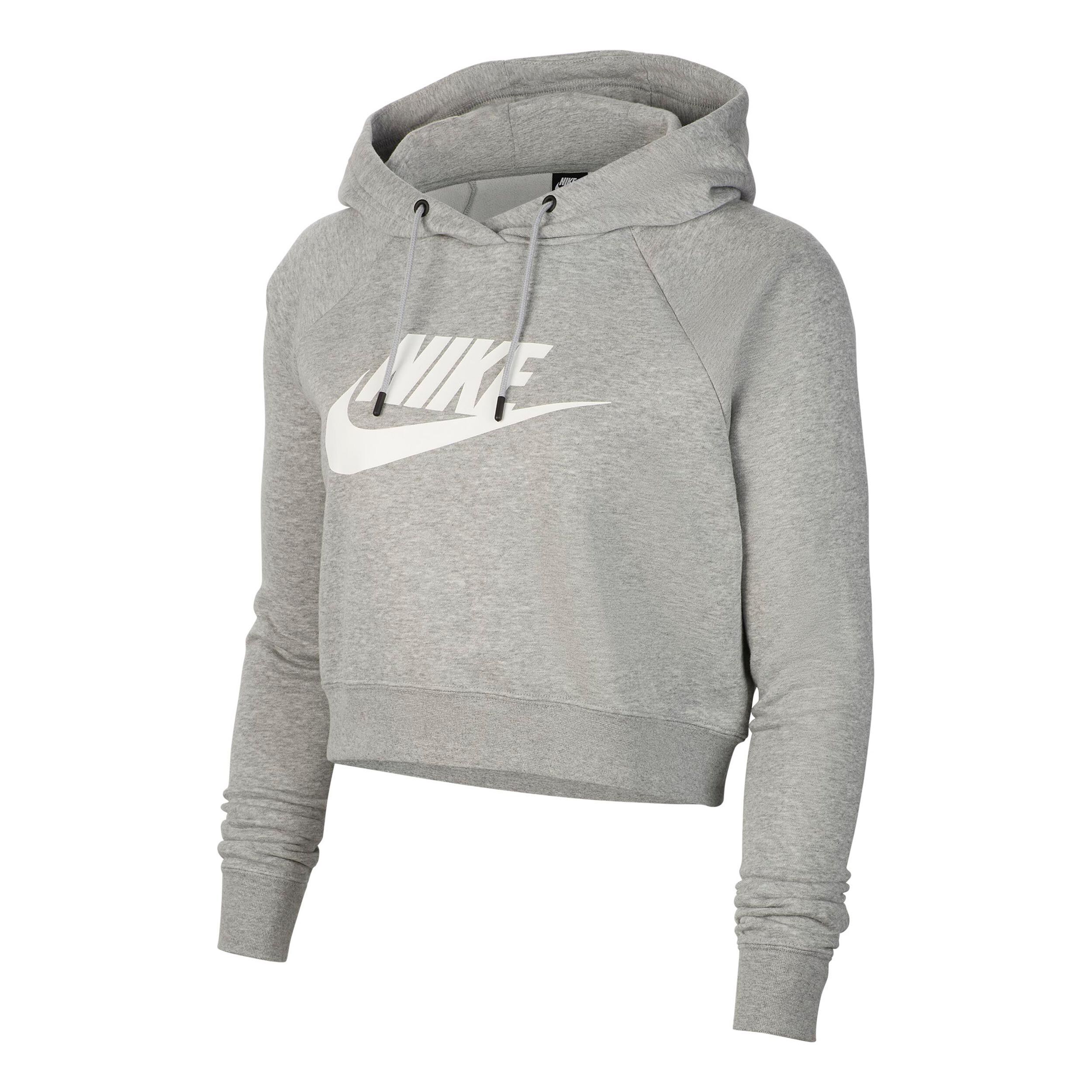 Nike women's sportswear essential cropped hoodie online