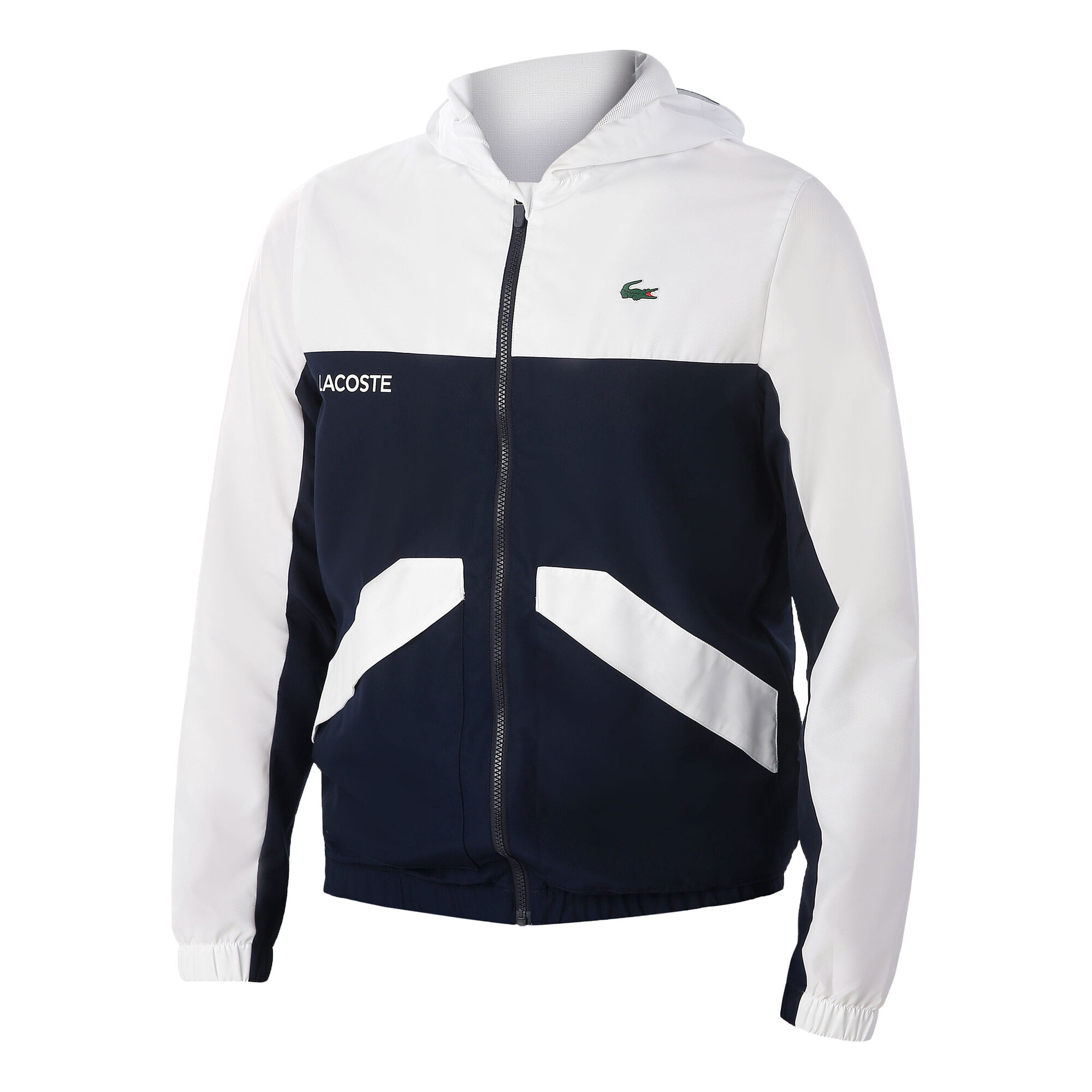online | Tennis-Point buy Lacoste Training Jacket Men - Dark Blue, White