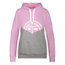 Salia Lifestyle Hoody Women-Pink,Lightgrey
