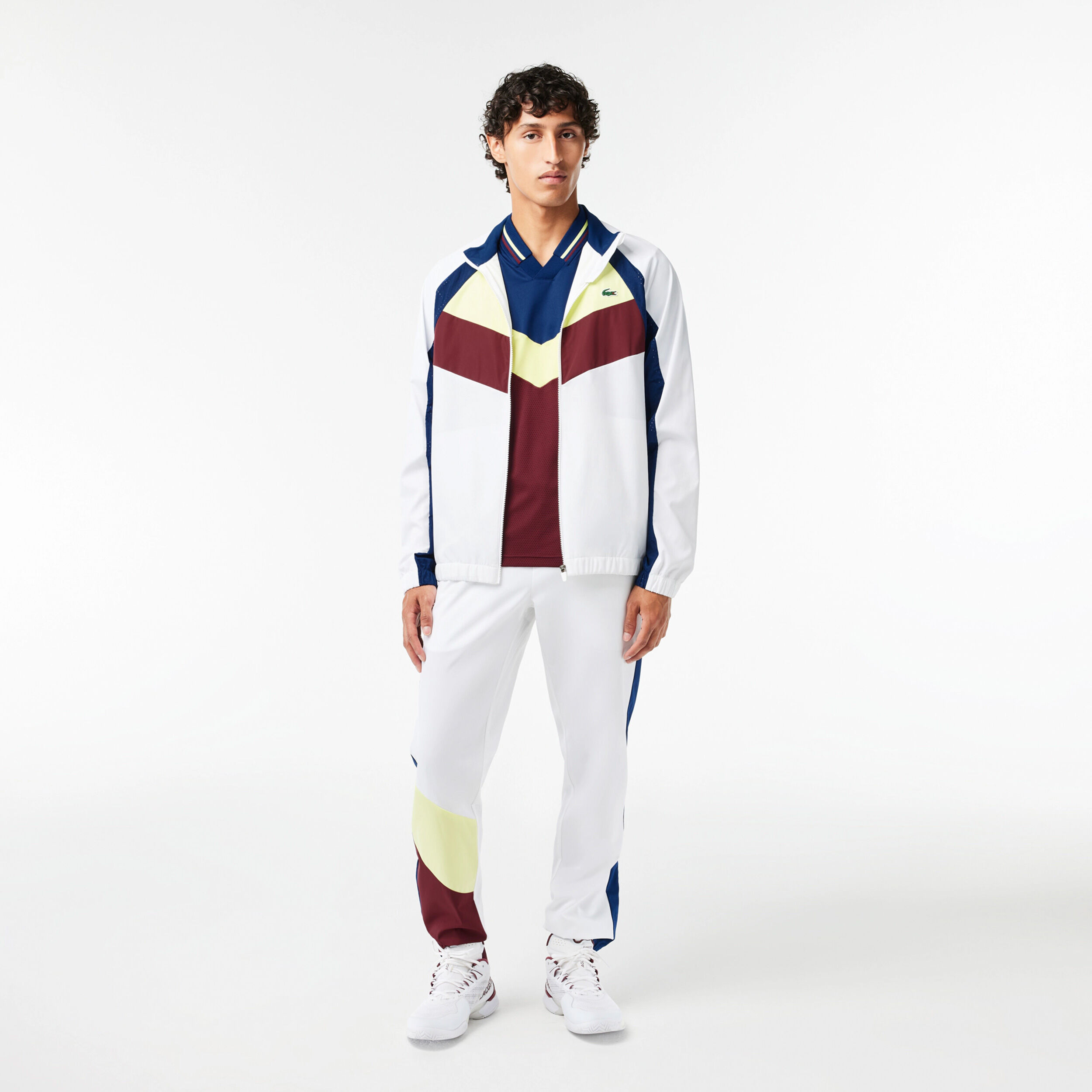 Lacoste woven tracksuit hotsell