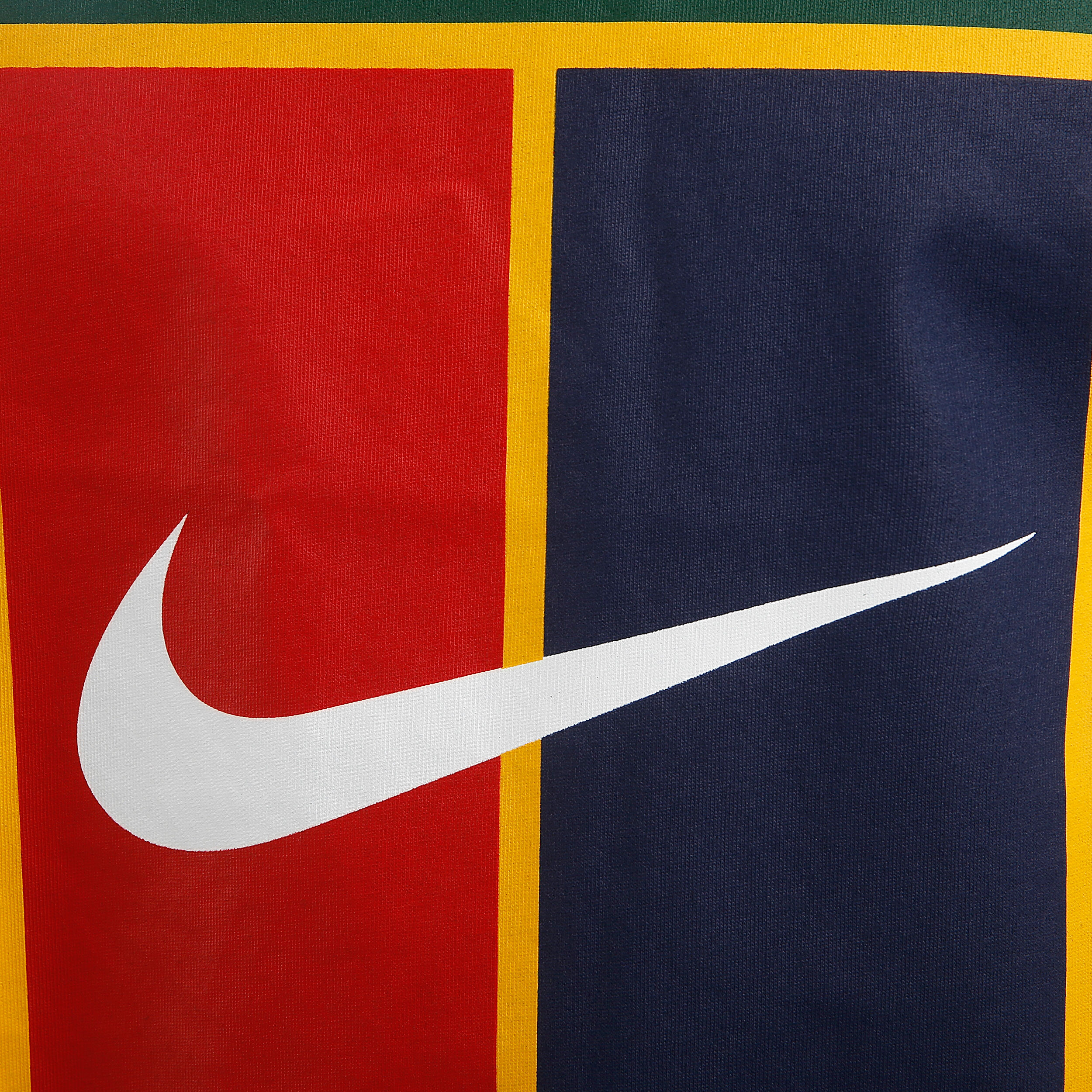 Court Heritage Logo T Shirt Men Grey Yellow