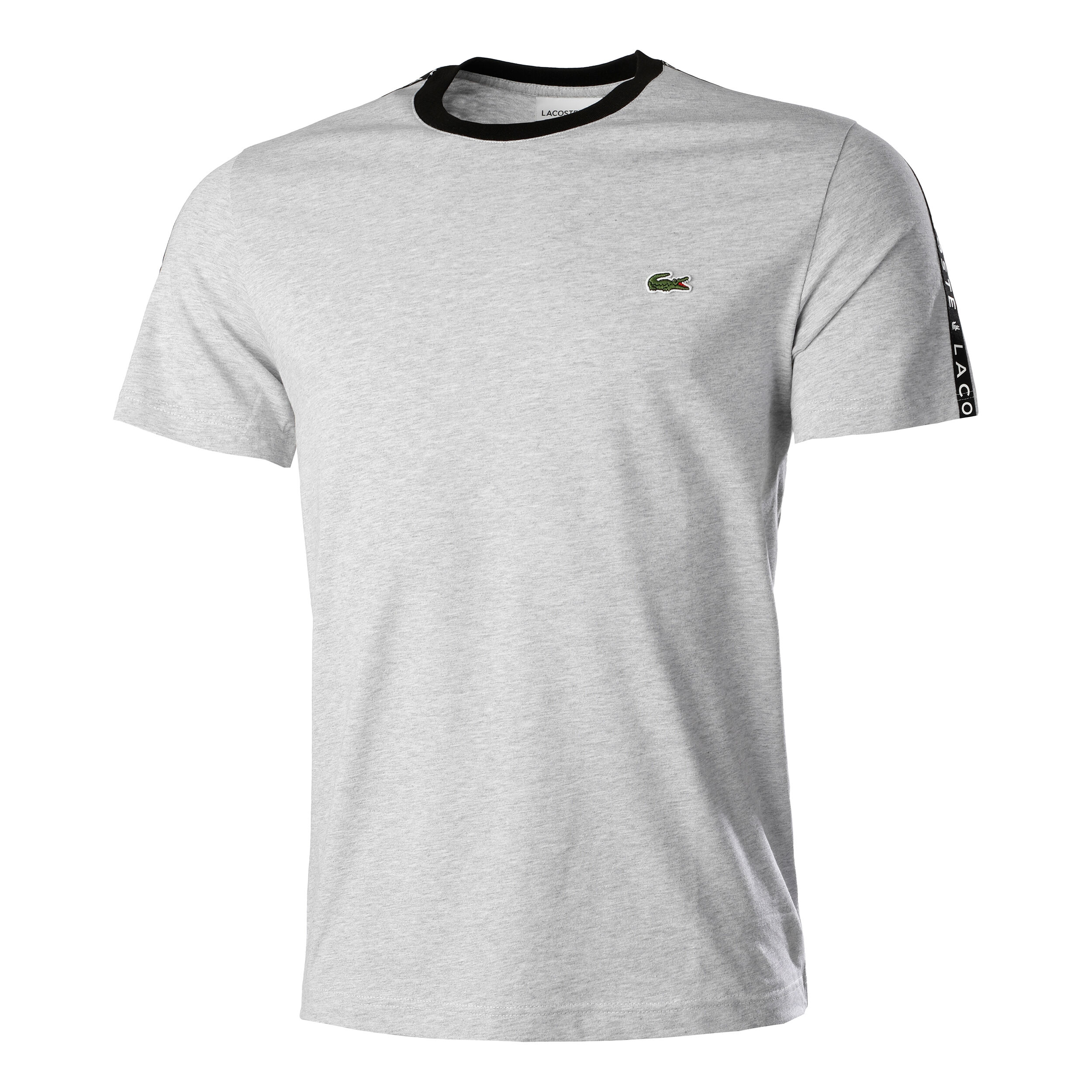 T shirt lacoste gris deals